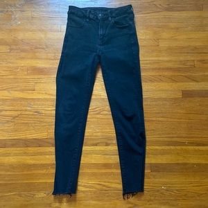 American Eagle raw hem  jegging